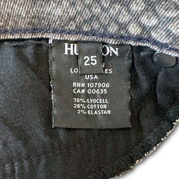 👖 Hudson Krista Skinny Jeans w/ Snakeskin Detail // Size 25 / EUC! - Picture 9 of 12